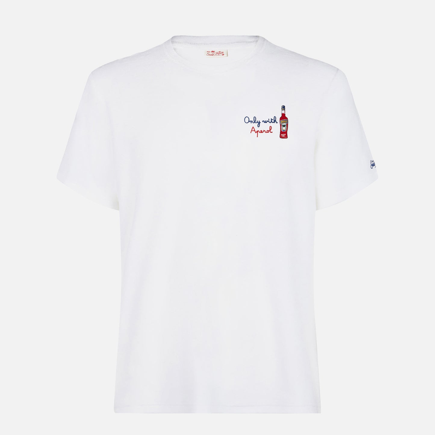 Man t-shirt with Only with Aperol front embroidery | APEROL SPECIAL EDITION