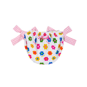Baby girl terry swim briefs with daisy print - MC2 Saint Barth