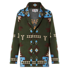 Man knit jacket with embroidery - MC2 Saint Barth