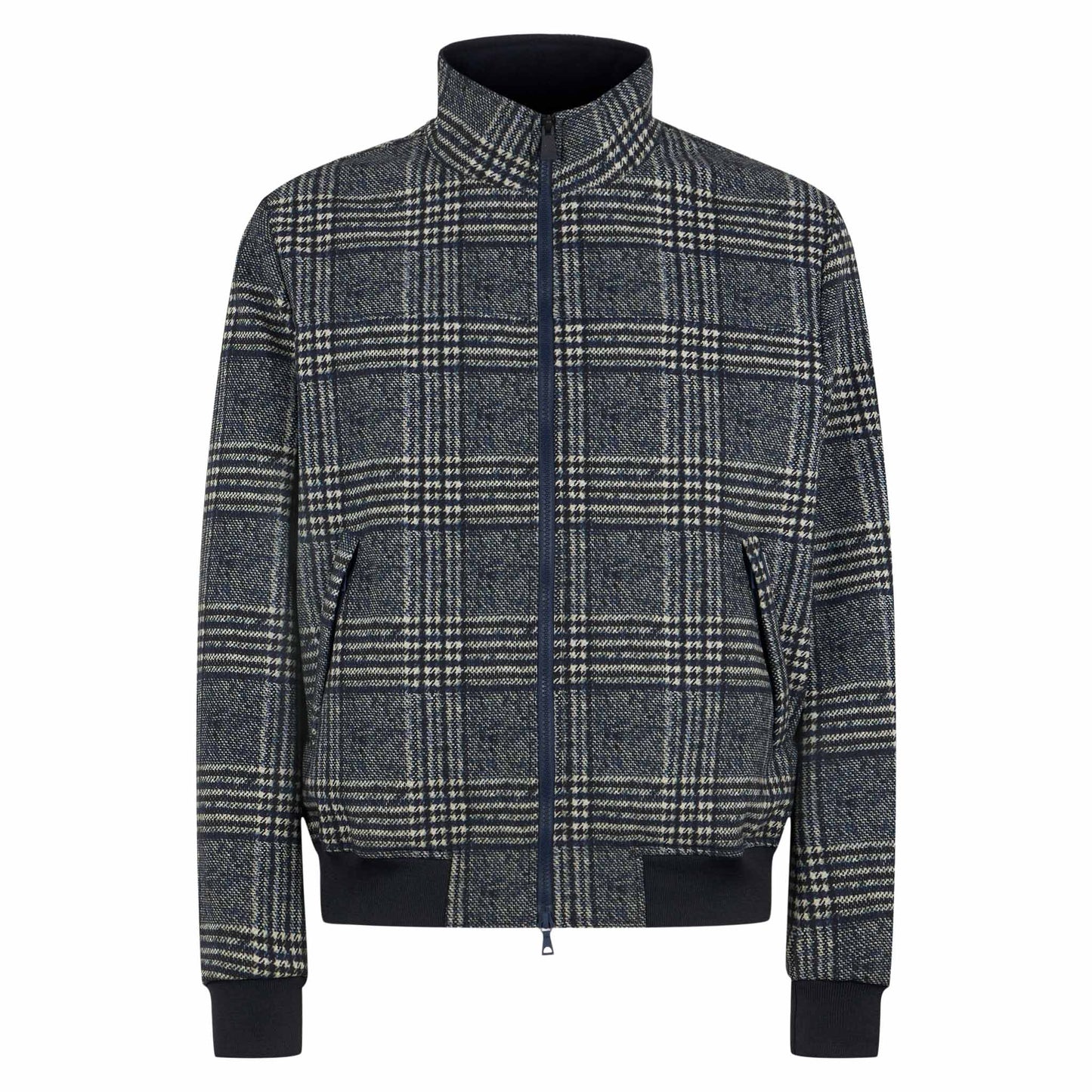 Man mid-weight Prince of Wales bomber jacket Traveler