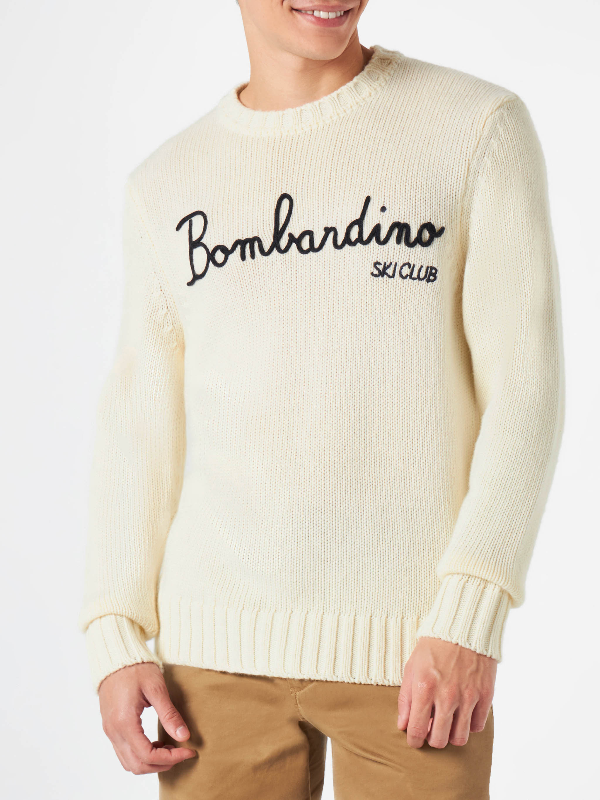 Ski Maglione Mc2 Saint Barth Uomo Bombardino Ski Club Blended