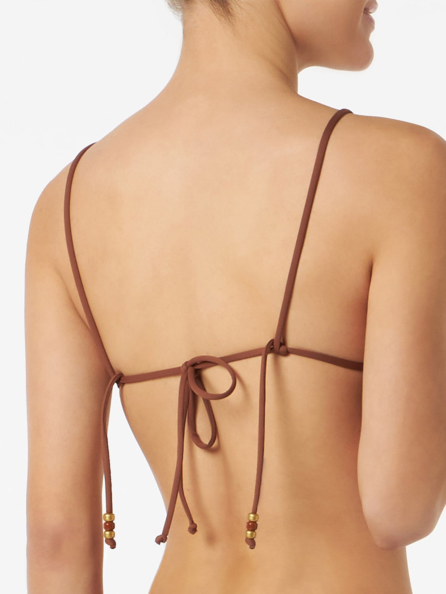 Woman terry triangle top swimsuit - MC2 Saint Barth