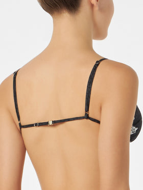 Black wild jaguar triangle - MC2 Saint Barth