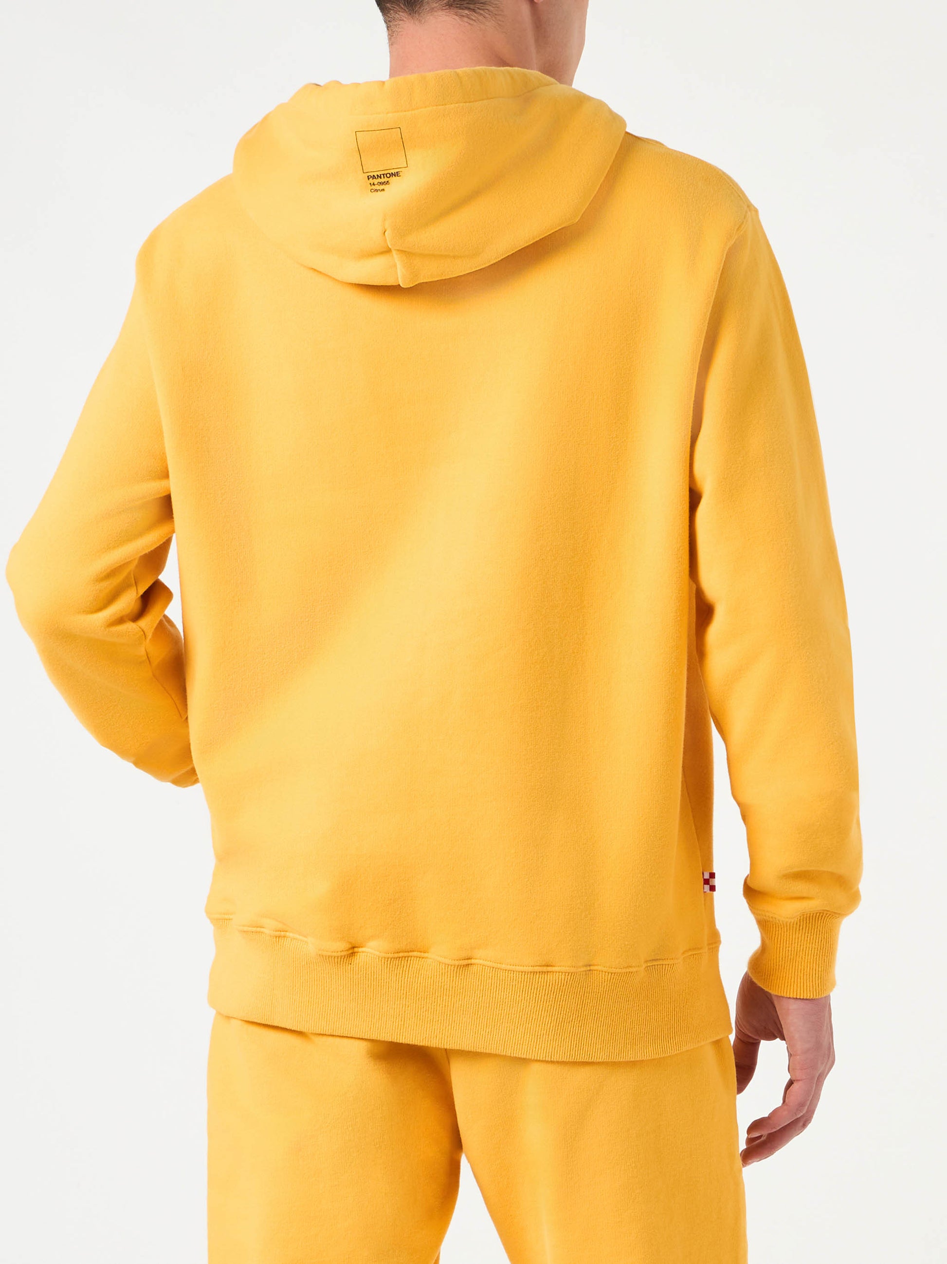Yellow ochre hoodie | Pantone® Special Edition - MC2 Saint Barth