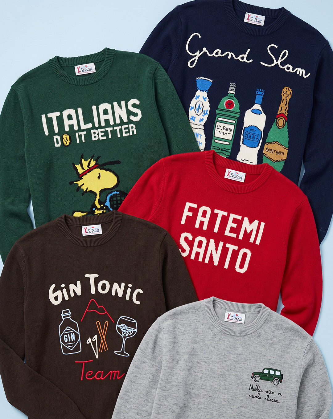 Men's Graphic Knitwear
