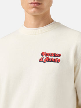 Girocollo Heron Light con ricamo Vacanze di Natale | VACANZE DI NATALE SPECIAL EDITION