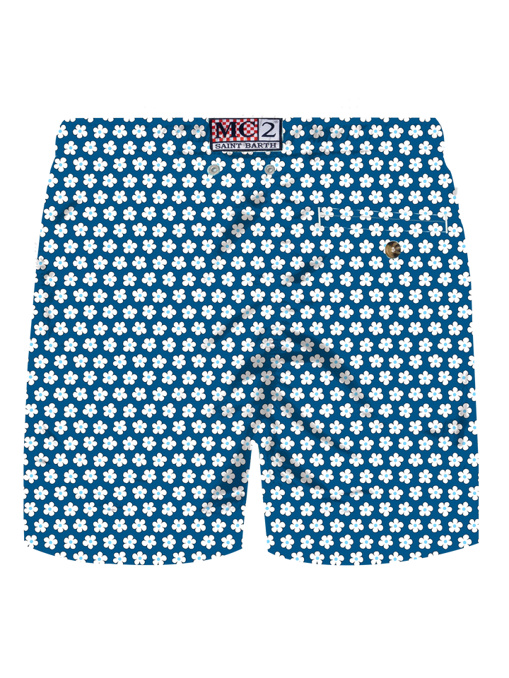 Costume leggero stretch Comfort Light con stampa cravatta