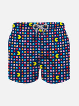 Badeshorts aus leichtem Stoff mit Pac-Man©-Print | Pac-Man© Sonderausgabe