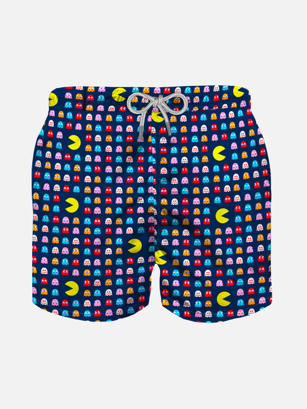 Pac-Man© print light fabric swim shorts | Pac-Man© Special Edition