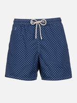 Herren-Badeshorts aus leichtem Stoff Lighting Micro Fantasy mit Polka-Dots-Print