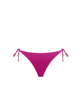 Woman fucsia cheeky swim briefs