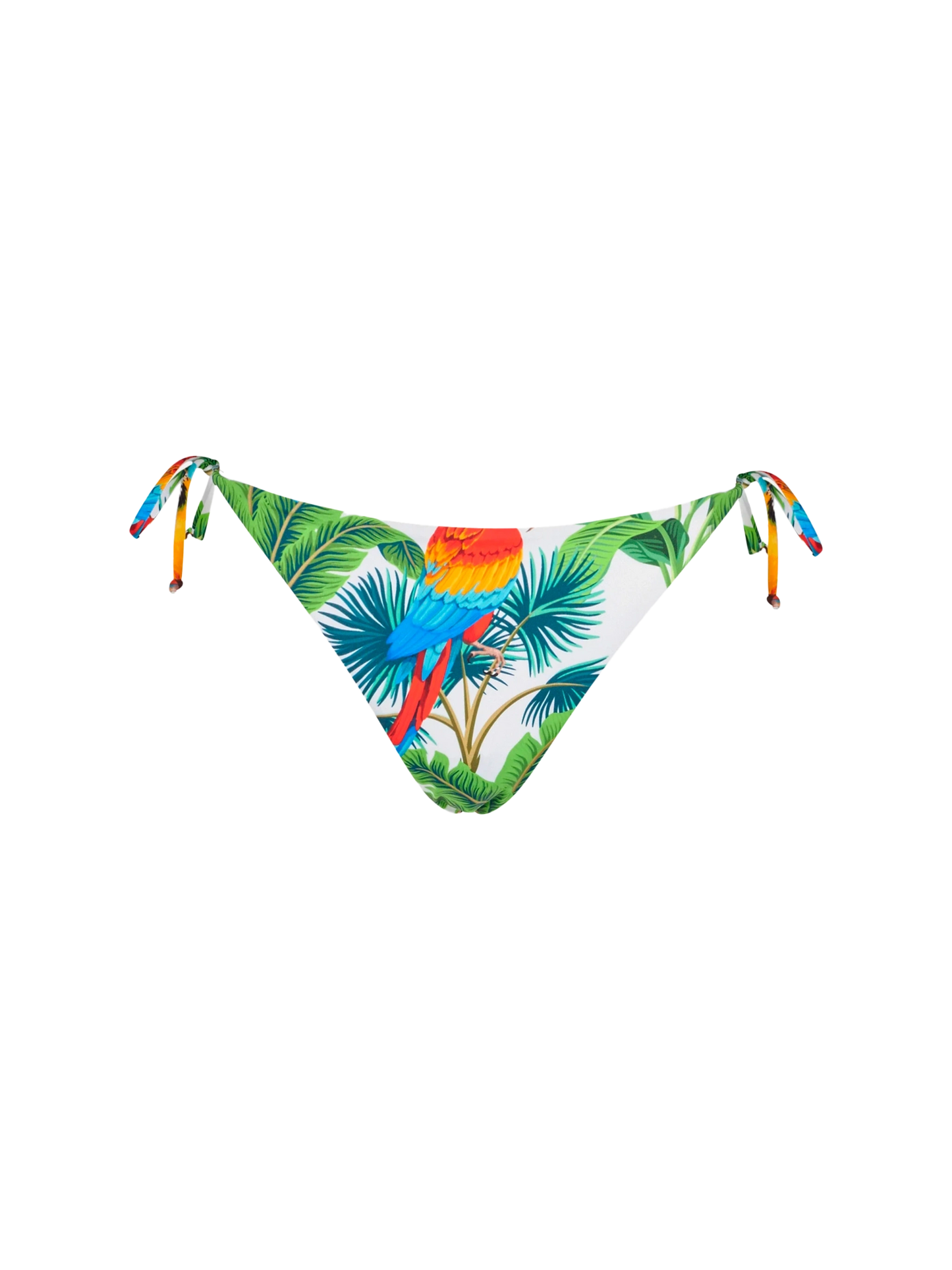 Badeshorts mit Papageien-Print