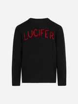 Maglia da bambino con ricamo Lucifer