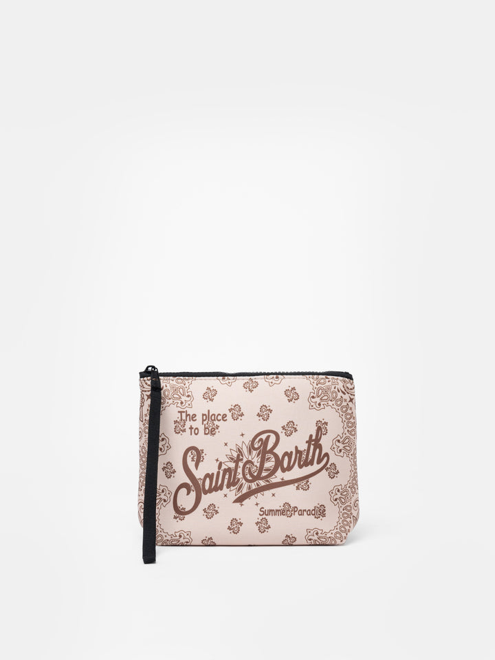 Off-white bandanna scuba pochette Aline