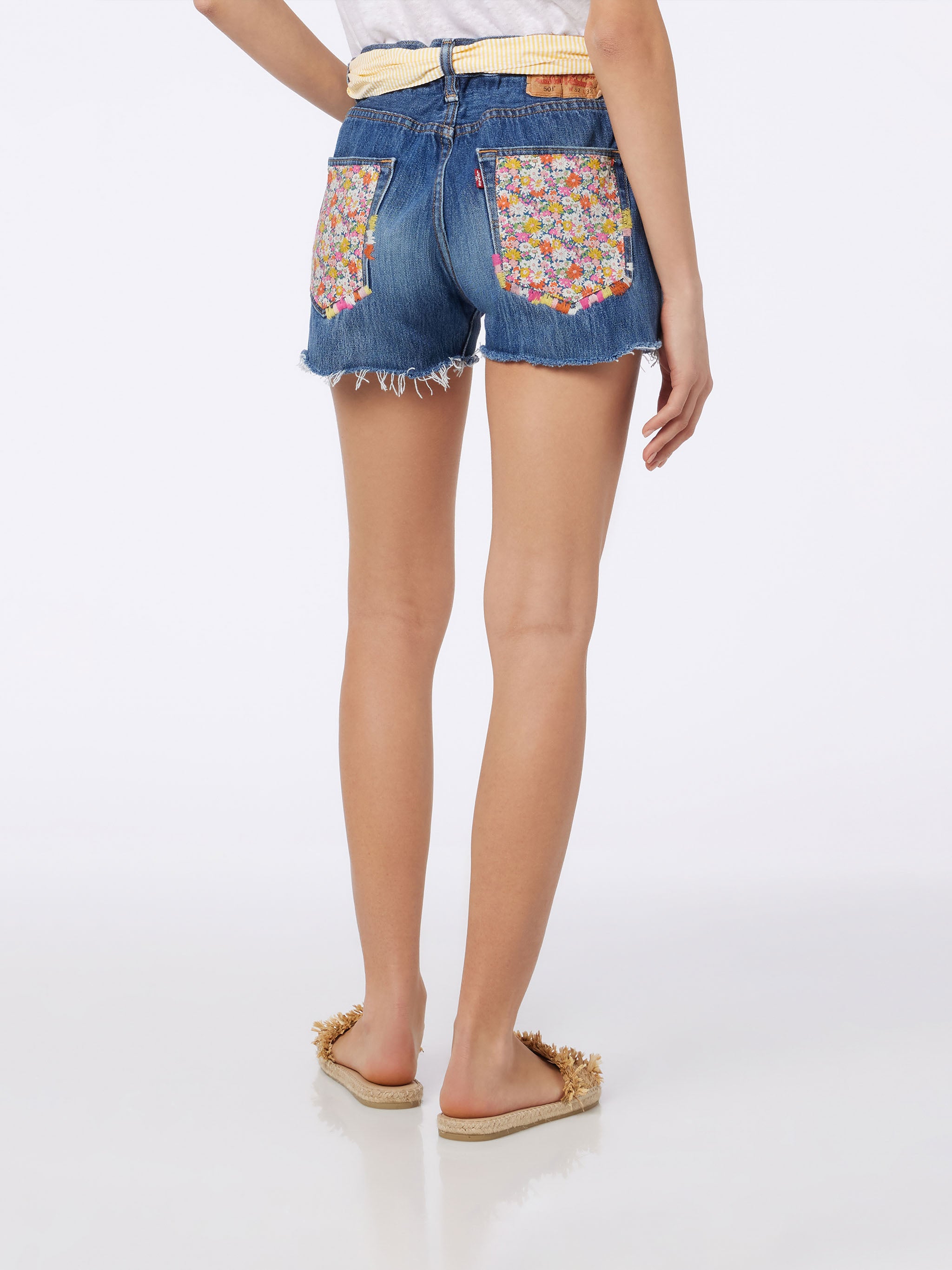 Arizona Libby denim shorts | Special Edition – MC2 Saint Barth