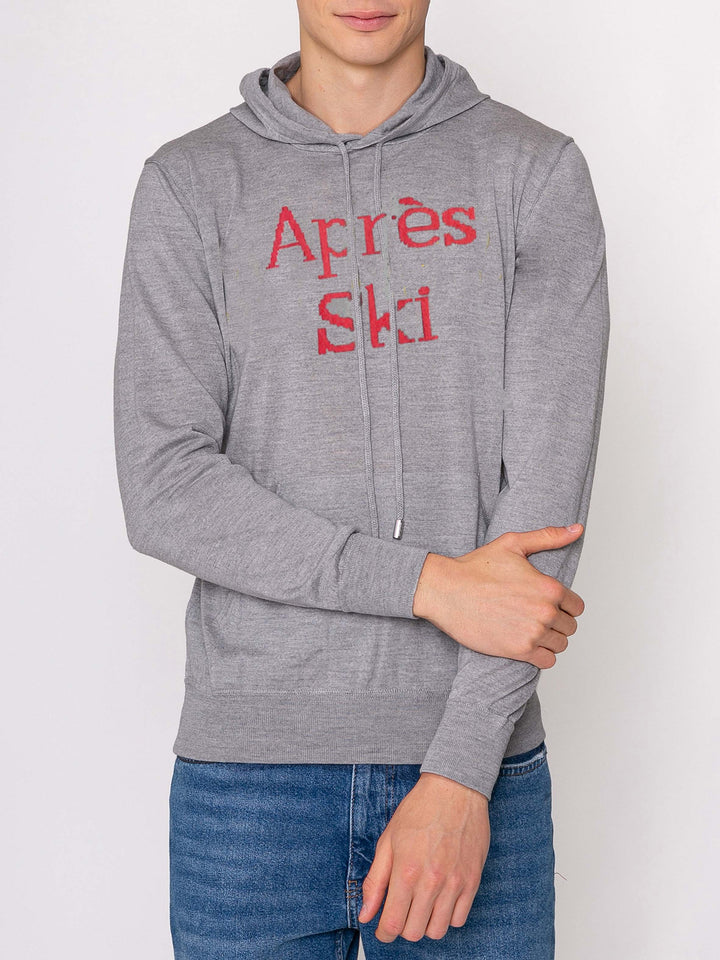 Après Ski Blended Cashmere hooded sweater - MC2 Saint Barth