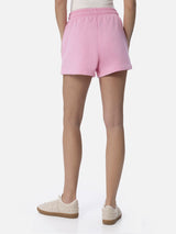 Woman cotton pull up shorts Cate