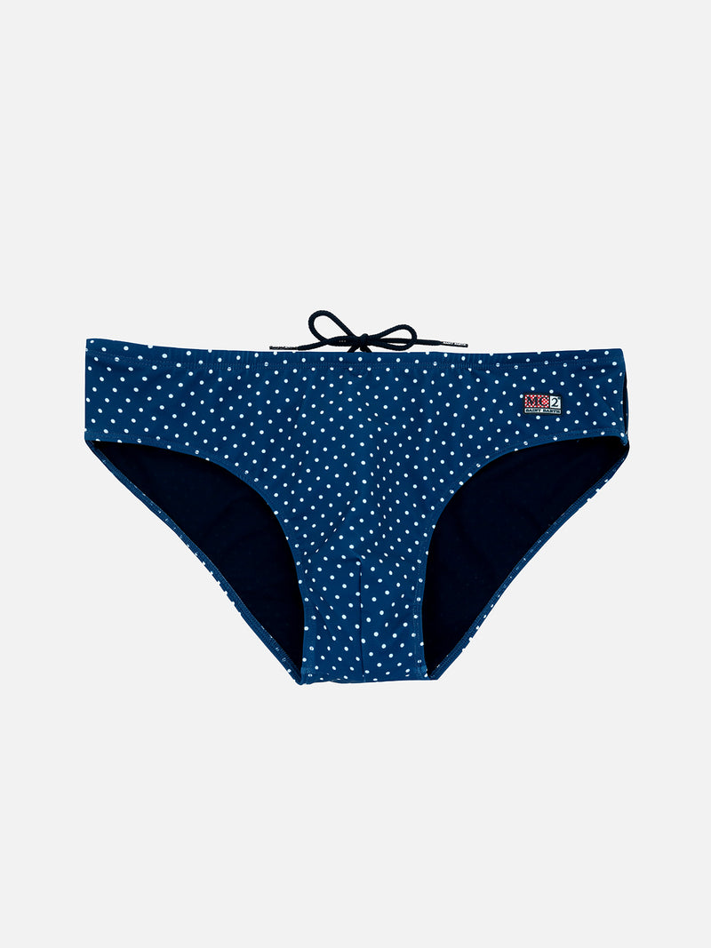 Gepunktete Herren-Badehose Cayo