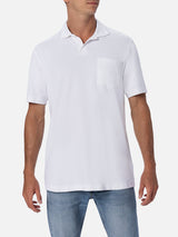 Man off-white technical piquet polo shirt Camber