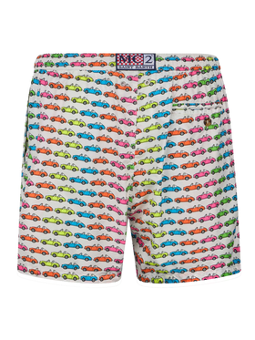 Herren-Badeshorts aus leichtem Stoff Lighting Micro Fantasy mit Auto-Aufdruck