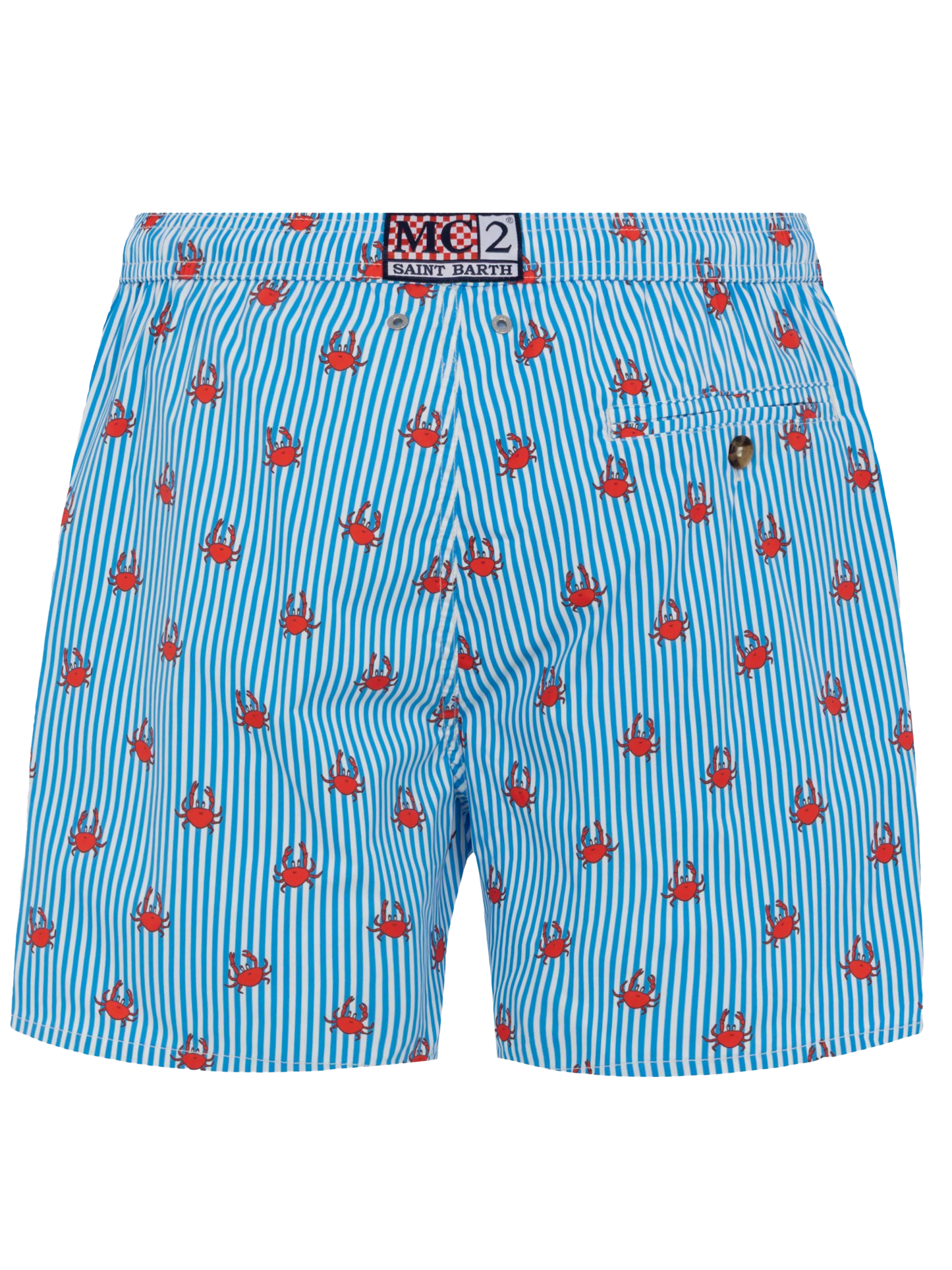 Comfort Light Badeshorts mit Krabben-Print