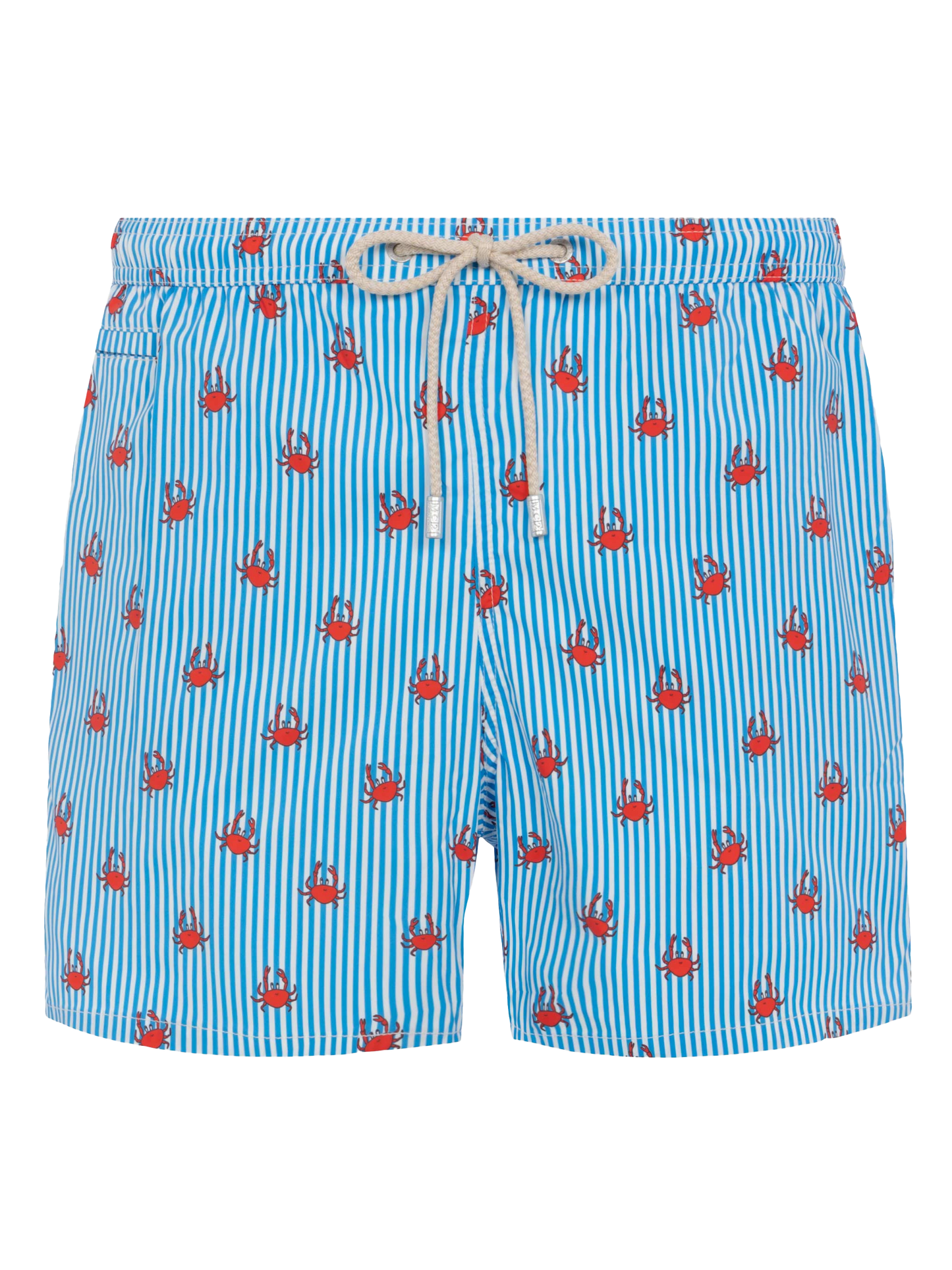 Comfort Light Badeshorts mit Krabben-Print