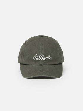 Denim-bestickte Baseballkappe Davis
