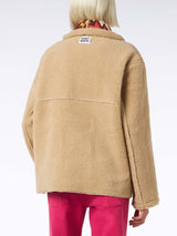 Giubbotto da donna in shearling reversibile