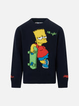 Rundhalspullover für Jungen mit Bart-Simpson-Aufdruck | THE SIMPSON SPECIAL EDITION