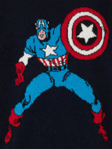 Maglia da bambino girocollo con stampa Capitan America |MARVEL SPECIAL EDITION