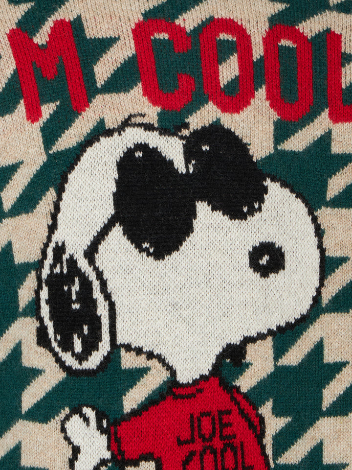 Boy crewneck sweater with Snoopy jacquard | SNOOPY - PEANUTS™ SPECIAL EDITION