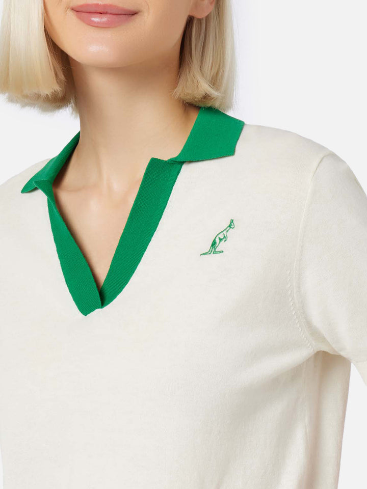 Damen-Poloshirt aus Baumwollstrick| AUSTRALIAN BRAND SPECIAL EDITION