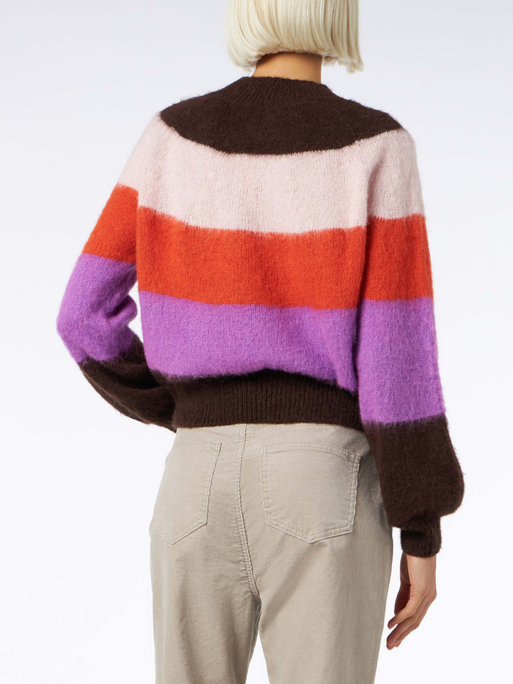 Woman soft sweater with faded colors - MC2 Saint Barth