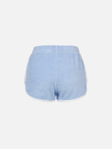 Frottee-Baumwoll-Pull-up-Shorts für Damen Francine