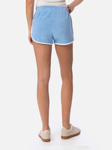 Frottee-Baumwoll-Pull-up-Shorts für Damen Francine