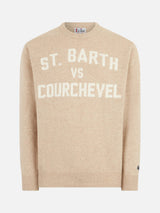 Maglia da uomo con stampa St. Barth VS Courchevel