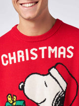 Herrenpullover mit Snoopy Christmas Mood-Print | Peanuts™ Sonderausgabe