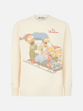 Man crewneck sweater with The Simpson family jacquard | THE SIMPSONS SPECIAL EDITION