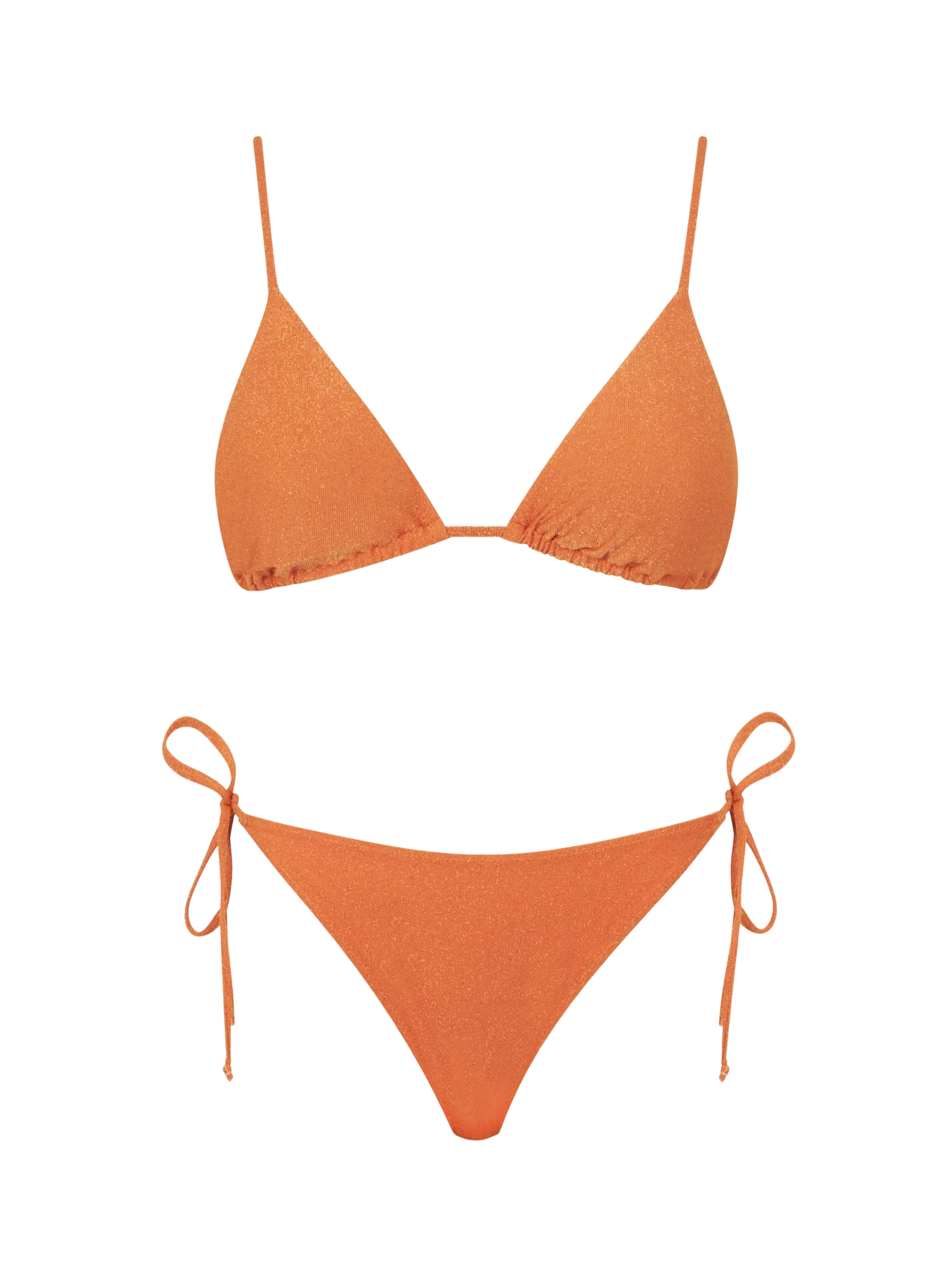 Woman lurex triangle bikini - MC2 Saint Barth