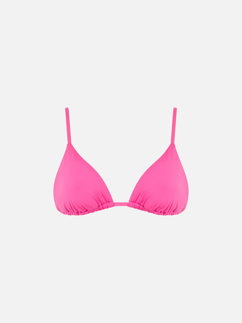 Damen-Triangel-Top in Fuchsia