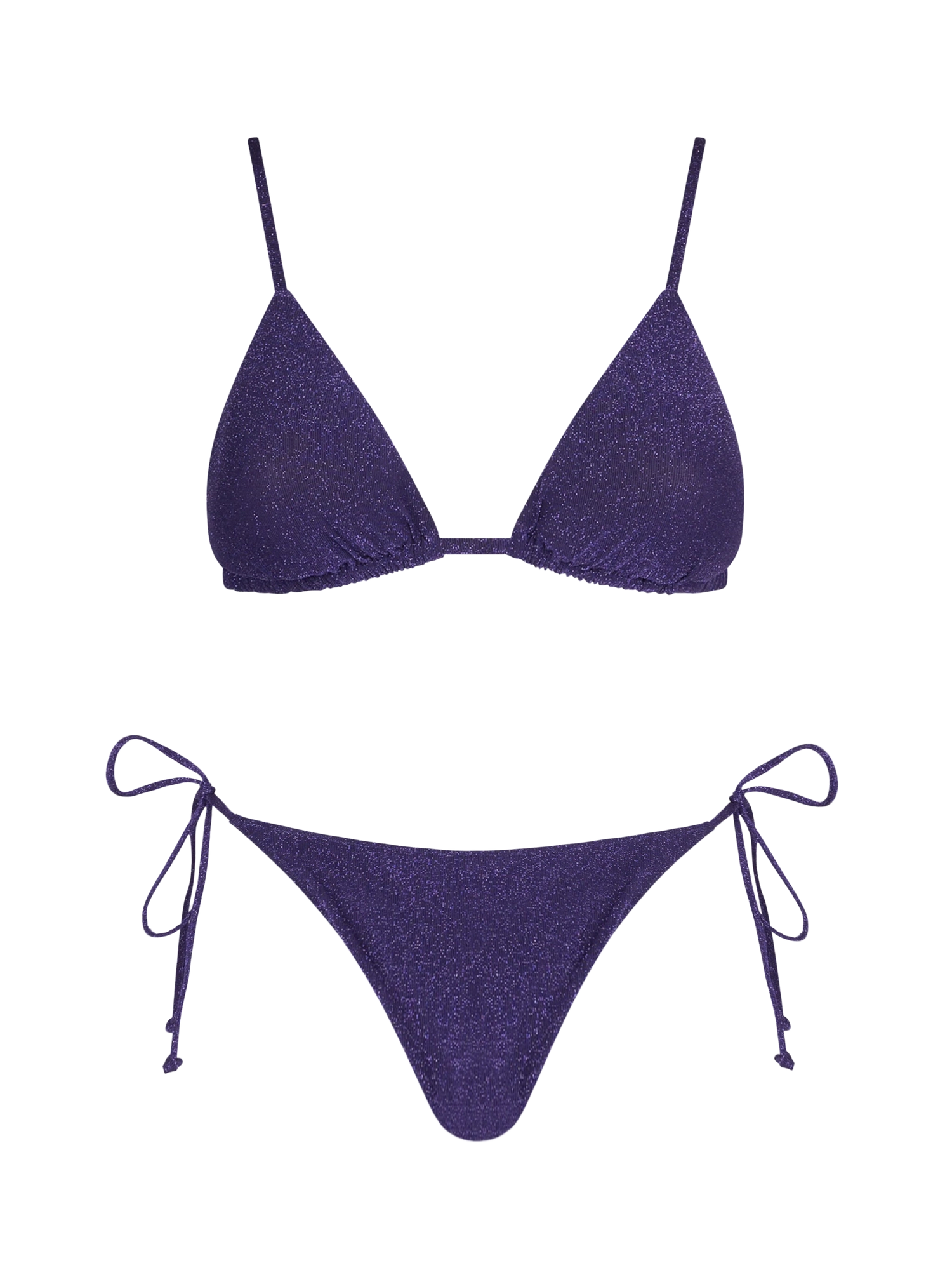 Woman lurex triangle bikini - MC2 Saint Barth