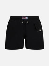 Boy lightweight fabric black swim shorts Jean Lighting Pantone | PANTONE® SPECIAL EDITION