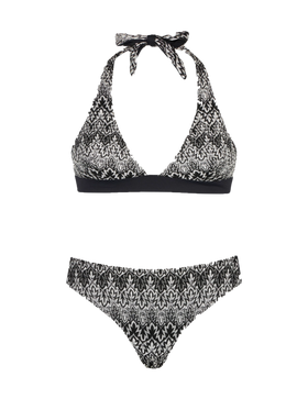 Woman chevron triangle bikini