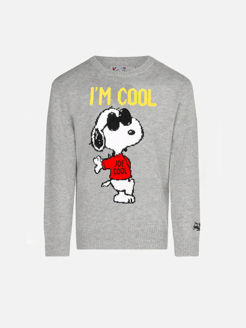 Maglia da bambino grigia Snoopy Cool - Special Edition