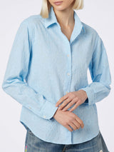 Camicia classica da donna in cotone Sangallo Meredith