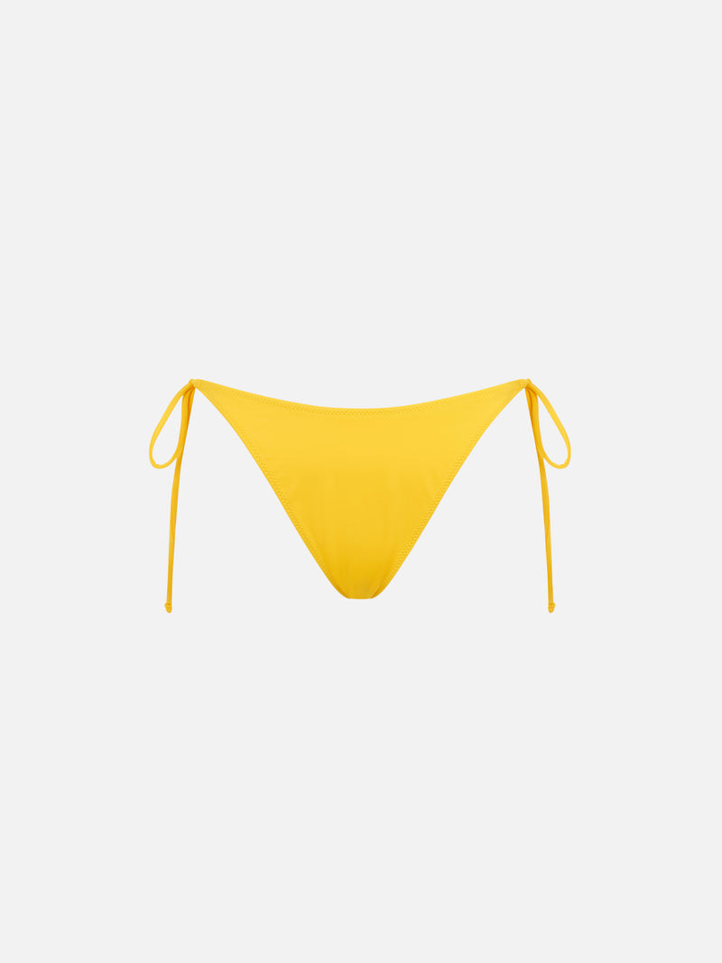 Slip da bagno da donna giallo