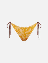 Slip mare donna con stampa paisley