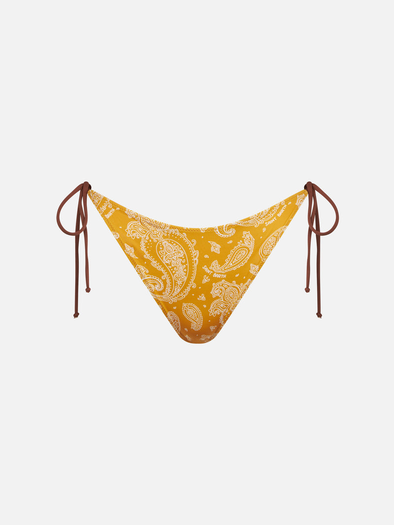 Slip mare donna con stampa paisley