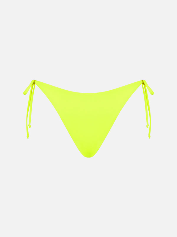 Slip mare donna giallo fluo