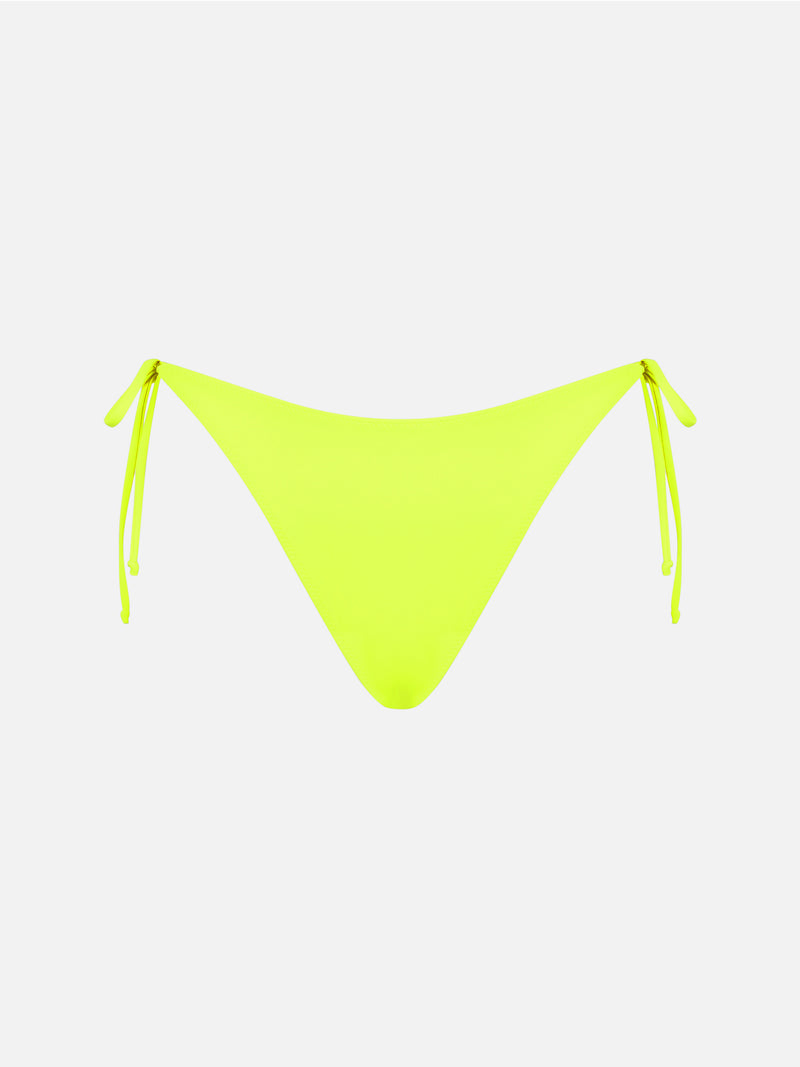 Slip mare donna giallo fluo